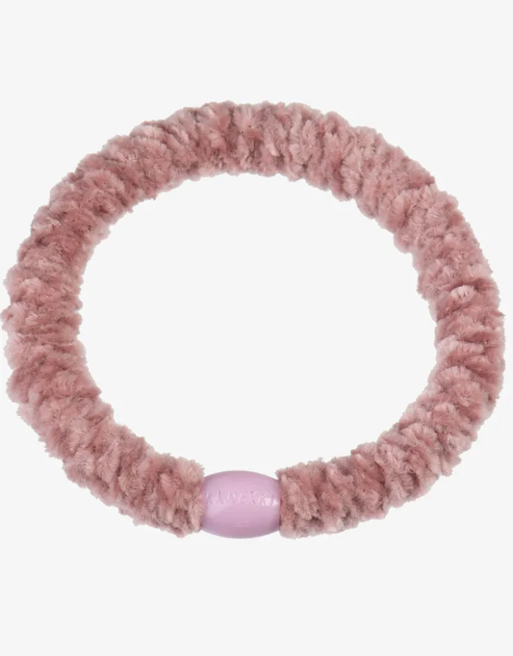 Kknekki Velvet Hair Tie - Dusty Rose New
