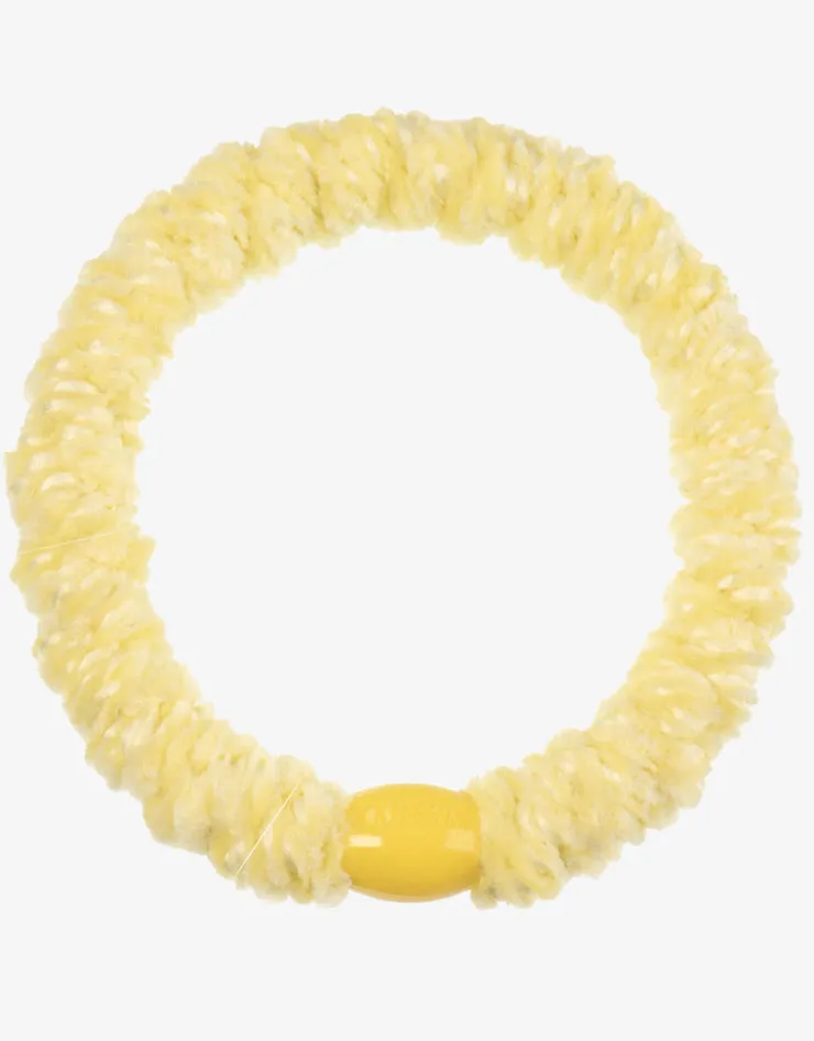 Kknekki Velvet Hair Tie - Light Yellow Best