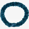 Kknekki Velvet Hair Tie - Petrol Blue Sale