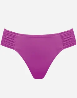 Watercult Viva Energy Ruched Side Bikini Pant - Pink Flash Outlet