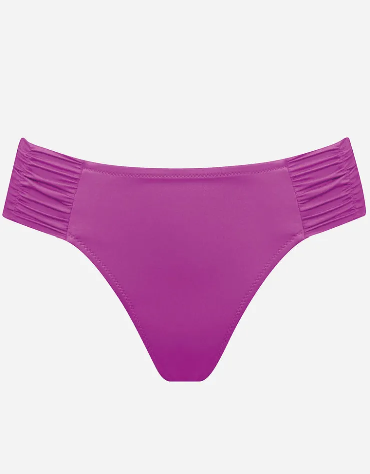 Watercult Viva Energy Ruched Side Bikini Pant - Pink Flash Outlet