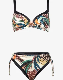 Charmline Wild Swing Underwired Bikini Set - Botanical Leo Sale