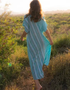 Pitusa Yin-Yang Kaftan - Blue Online