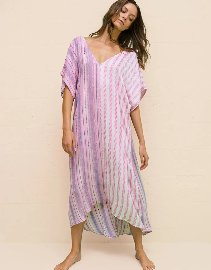 Pitusa Yin-Yang Kaftan - Pink Fashion