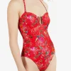 Ted Baker Yuliiaa U Bar Bandeau Swimsuit Clearance