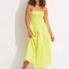 Seafolly Zahara Dress Skirt - Celery Discount