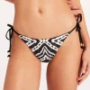Seafolly Zanzibar Tie Side Rio Bikini Pant - Black Hot